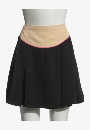 Valentino Garavani, MINI SKIRT MULTICOLOUR - Jupe trapèze - black beige