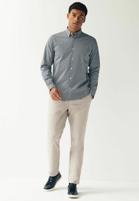 Next STRETCH OXFORD - Marškiniai - navy blue