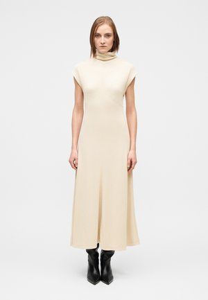 BREA DRESS IN BRUSHED - Strickkleid - oat melange