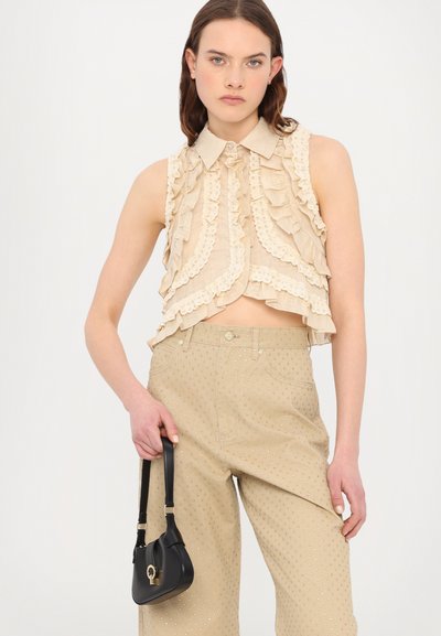 sandro CHEMISE - Nööpidega pluus - beige