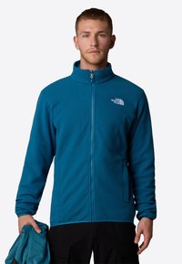 The North Face M EVOLVE II TRICLIMATE JACKET - EU - Hardshell jacket - mallard blue tnf black