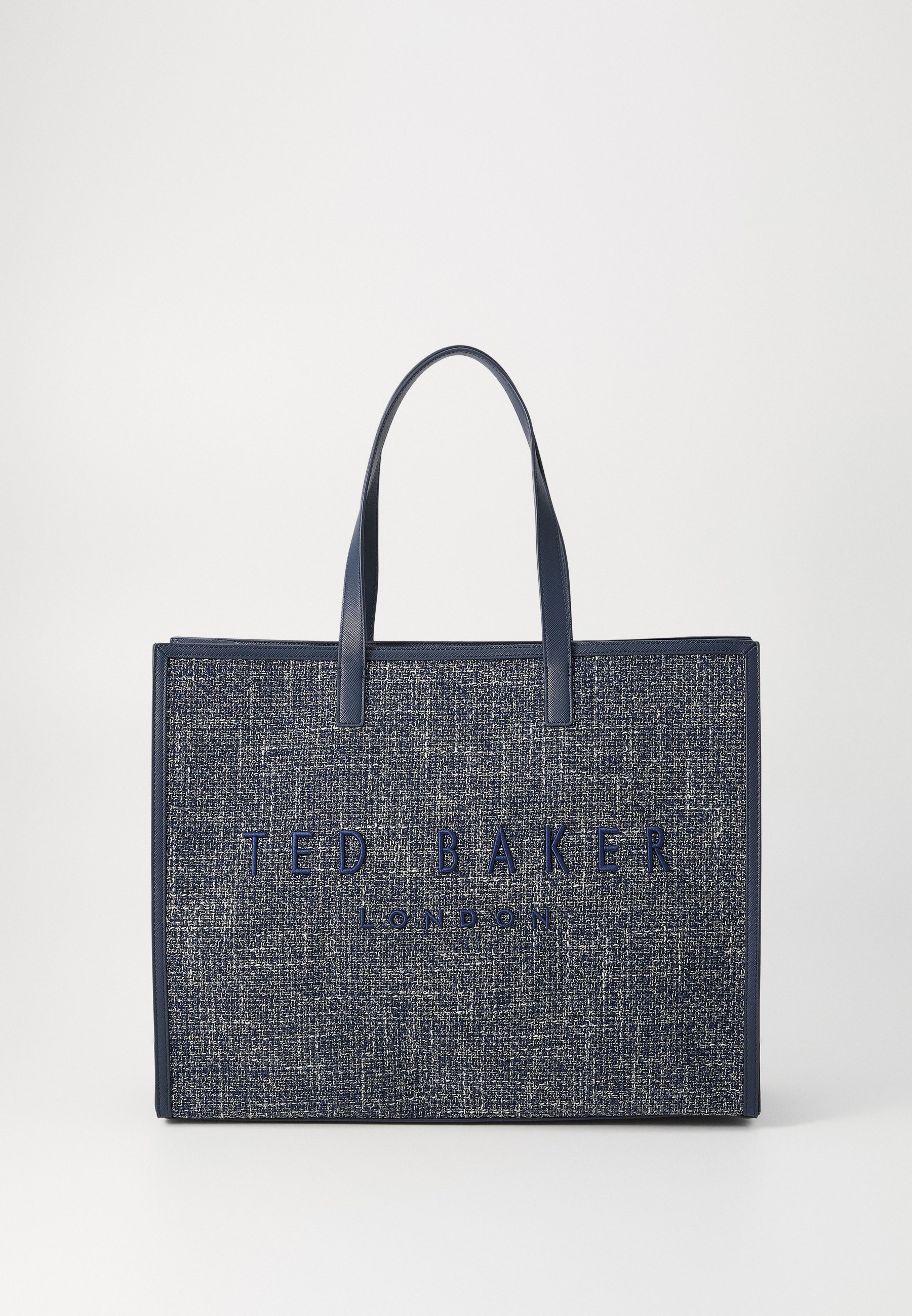 【TED BAKER】Tweekon ロゴ ネイビートートバッグ Ted Baker TWEEKON - Tote bag - navy/dark blue - Zalando