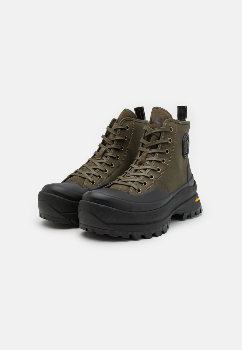 Polo Ralph Lauren ARMIN LACE UNISEX - Sneaker high - dark green 