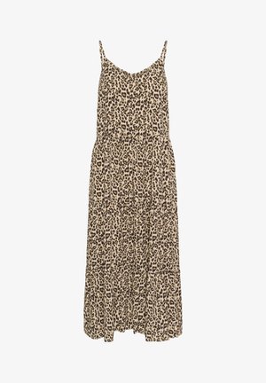 Saint Tropez, SZEDA STRAP - Robe de jour - creme leopard strokes