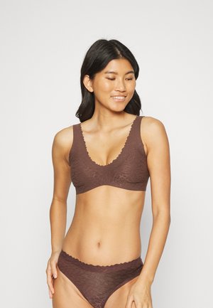 Bustier - ebony brown