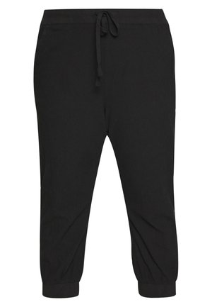 Kaffe Curve CAPRI - Tracksuit bottoms - black deep