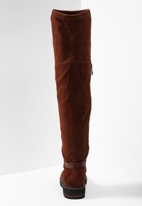 Marco Tozzi Botas de cuña - cognac