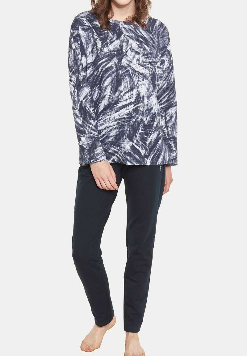 Damen Nachthemden | Rösch BASIC Nachtwäsche Hose navy/dunkelblau - QY55003 Damen Nachthemden | Rösch BASIC Nachtwäsche Hose navy/dunkelblau - QY55003