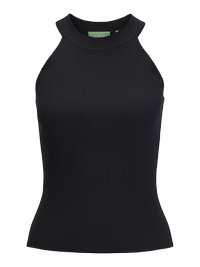 JXSOFIA KNITTED TOP - Débardeur - black