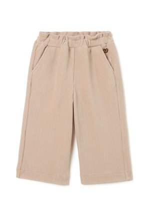 WIDE - Pantalones - light beige