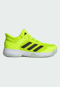 adidas Performance UBERSONIC 4 KIDS - da tennis per terra battuta - lucid lemon aurora black crystal jade