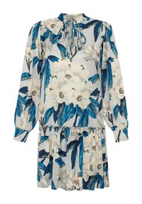 Robe de jour - printed blue