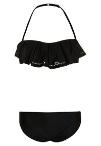 Buffalo - BANDEAU SPLIT BUF SET - Bikini - black Miniaturna slika 1