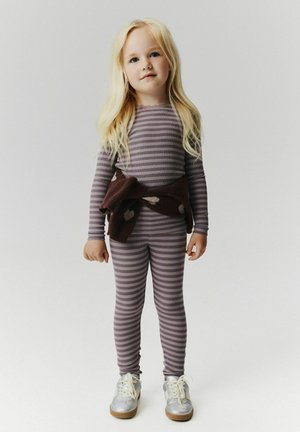 Name it, LONG SLEEVED TOP RIB KNIT - T-shirt à manches longues - purple dove