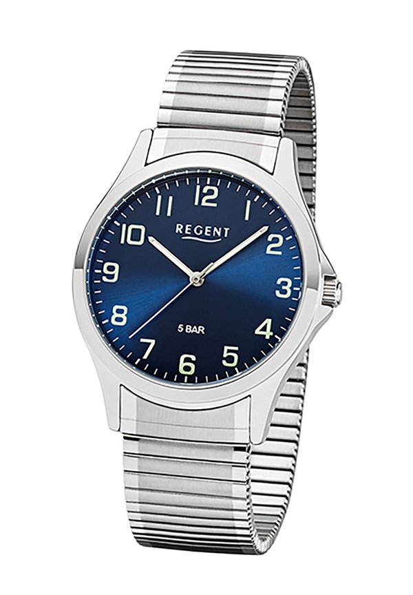 ANALOG MINERALGLAS - Uhr - silberfarben