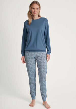 SET - Pyjama set - blue cotton