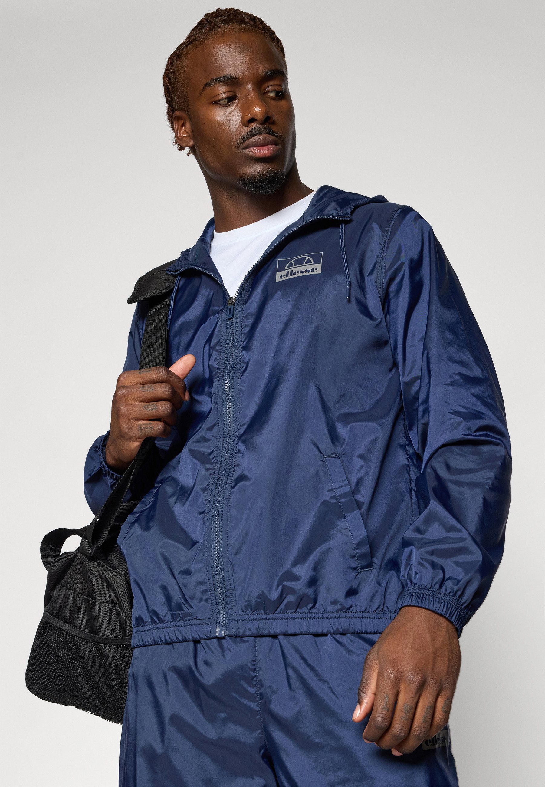 Ellesse ROZINA JACKET AND PANT SET - Tracksuit - navy/dark blue