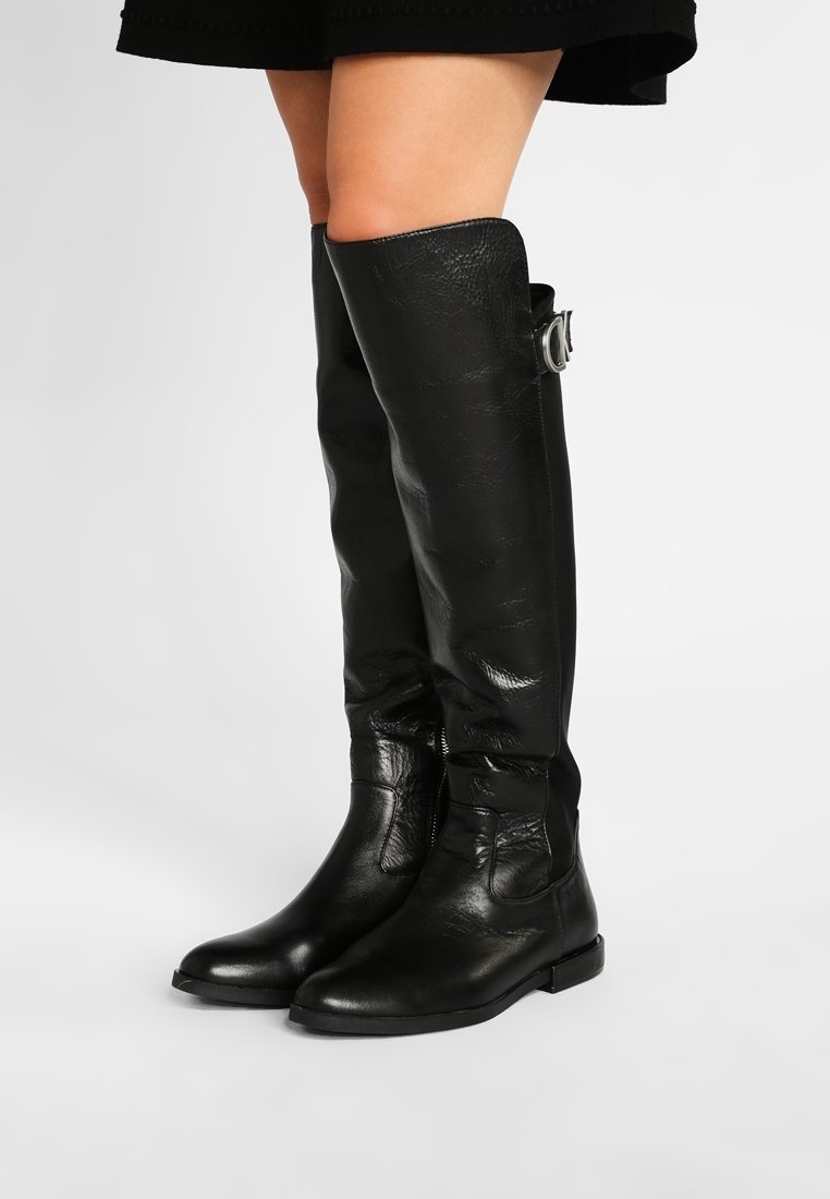 Calvin Klein Botas mosqueteras - black