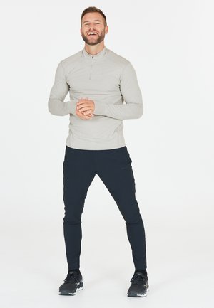 T-shirt à manches longues - light grey melange