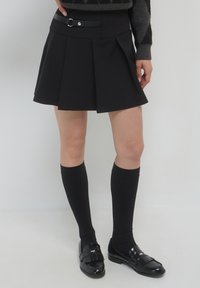 Calliope SKATER FIBBIE - Jupe trapèze - ultrablack