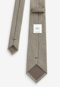 Next TEXTURED WITH 2 PACK REGULAR - Krawatte - neutral brown