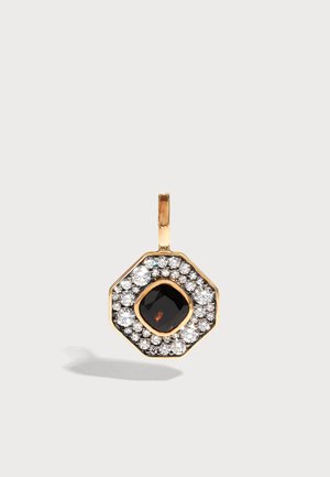 By Pariah, OCTAGON PAVE PENDANT - Pendentif - gold-coloured/multi-coloured