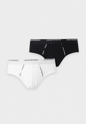 Emporio Armani, 2 PACK - Слипове - black/white