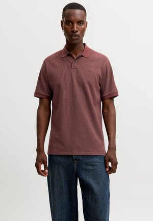 Jack & Jones, POLO NECK POLO NECK - Polo - bitter chocolate