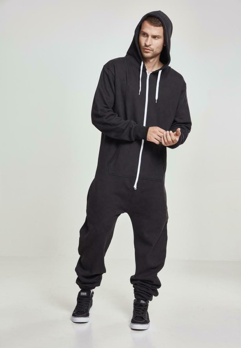 Urban Classics HERREN Jumpsuit blk/wht/schwarz Zalando.de