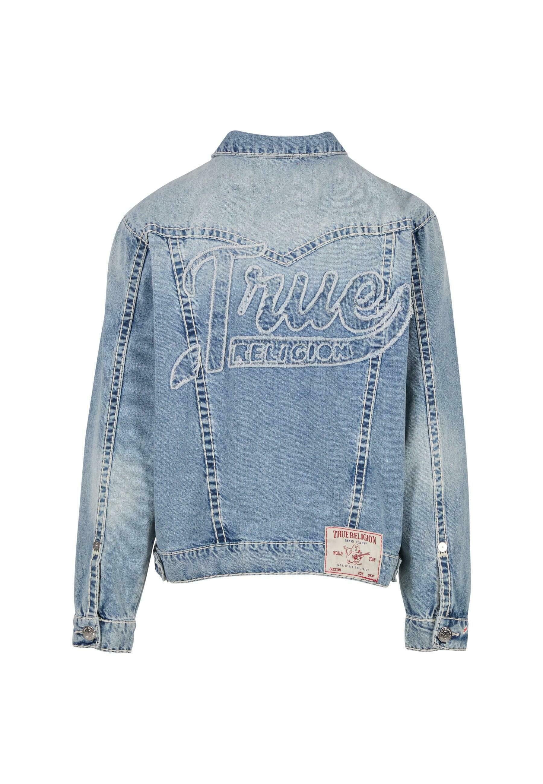 True Religion SUPER - Denim jacket - blue - Zalando.ie