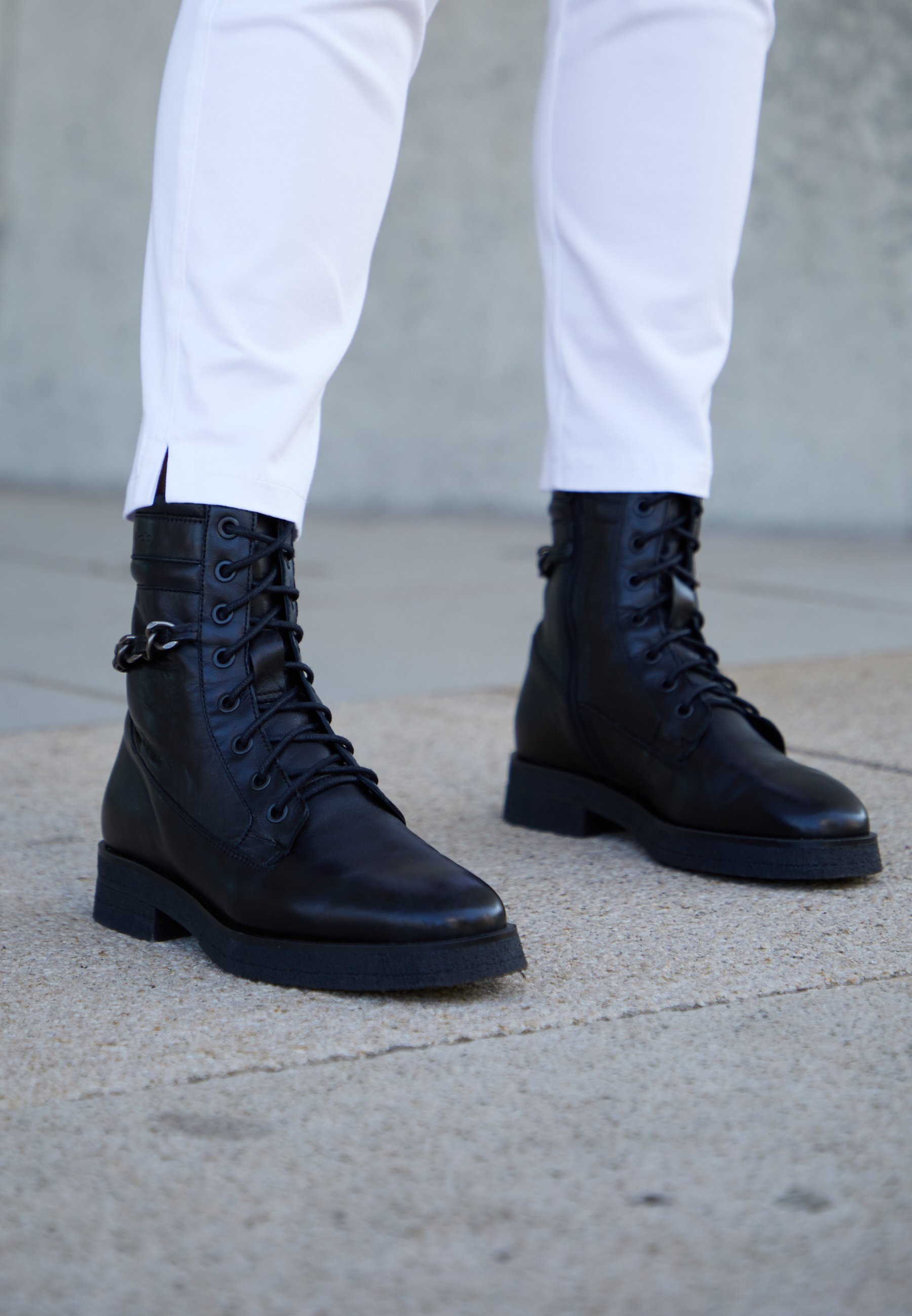 Marc O'Polo MELA - Veterboots - black/zwart - Zalando.be