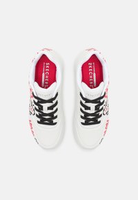 Skechers UNO - Sneaker low - white/red/black
