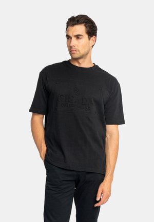 Gisada, T-shirt con stampa - black