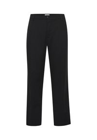 SDALANN STRAIGHT FIT - Trousers - true black