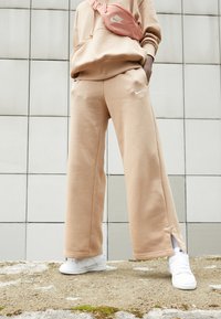 Nike Sportswear - PANT WIDE - Tracksuit bottoms - hemp/sail Thumbnail Image 1