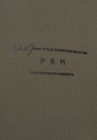 Jack & Jones PREMIUM JPRBLASANCHEZ CREW NECK  - Camiseta estampada - grape leaf
