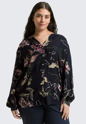 Bluse - big flower design