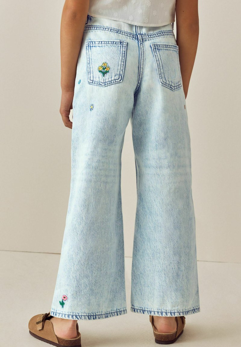 Jean Fille Next Taille 12 Ans - Coupe Slim/croisé, Bleu - Occasion Très Bon état