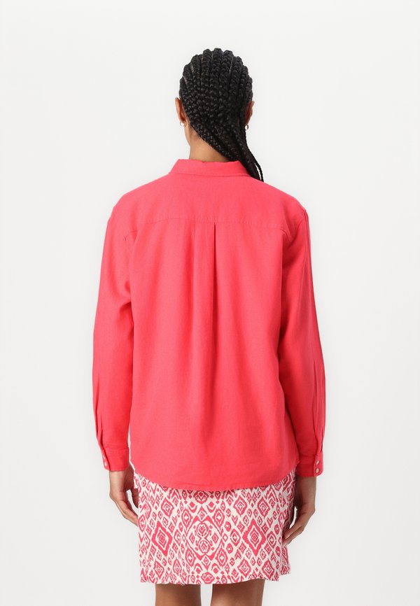 LINNO - Button-down blouse - geranium4