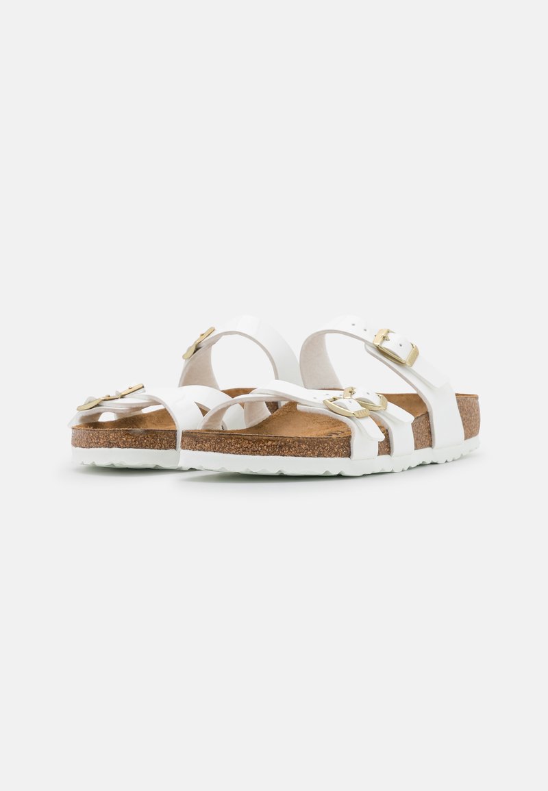 Damen Sneaker | Birkenstock FRANCA Pantolette flach white/weiß - LL74843 Damen Sneaker | Birkenstock FRANCA Pantolette flach white/weiß - LL74843