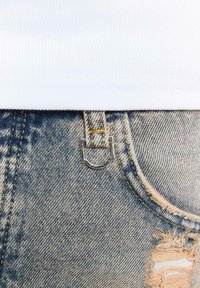 Pantaloni scurți din denim - washed blue