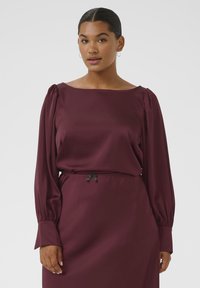 Kaffe Curve MALORIE - Bluse - windsor wine