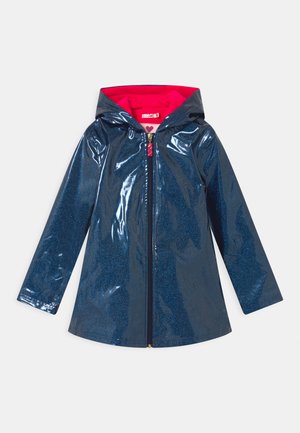 Playshoes Regenjas voor meisjes met geluksbeestje, roze (900 origineel)., 140 cm