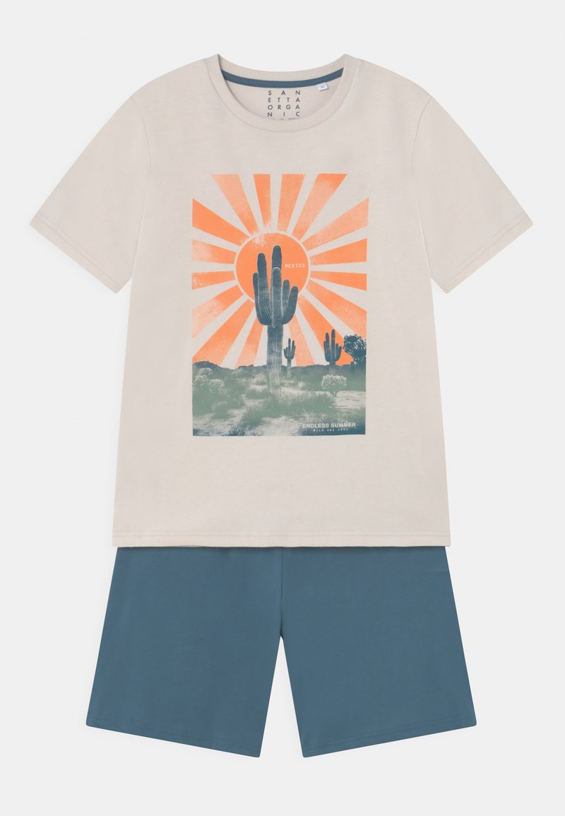 Pyjama Garçon Sanetta - 100% Coton Doux, Flanelle Confortable, Fabriqué En Europe