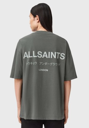 UNDERGROUND SS  - T-shirt med print - green