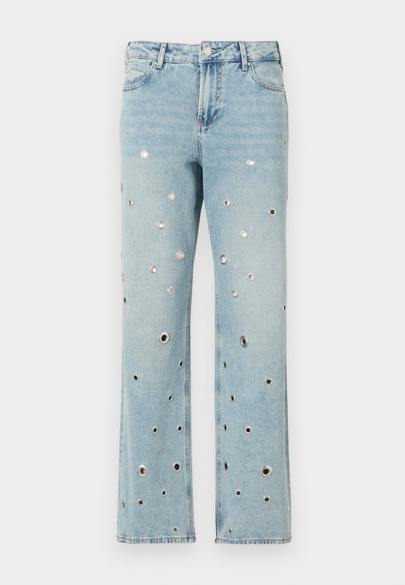 ONLY Women's Trousers Onlcobain Reg Wide Colour Bl Dnm Cro, blue (light blue denim ONLY Women's Trousers Onlcobain Reg Wide Colour Bl Dnm Cro, blue (light blue denim