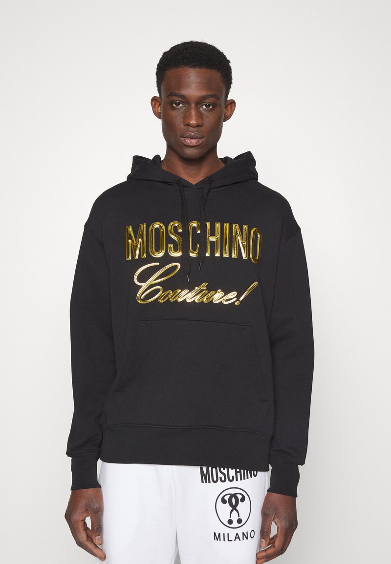 MOSCHINO INSTITUTIONAL LOGOS - Sweatshirt - black - Zalando.de