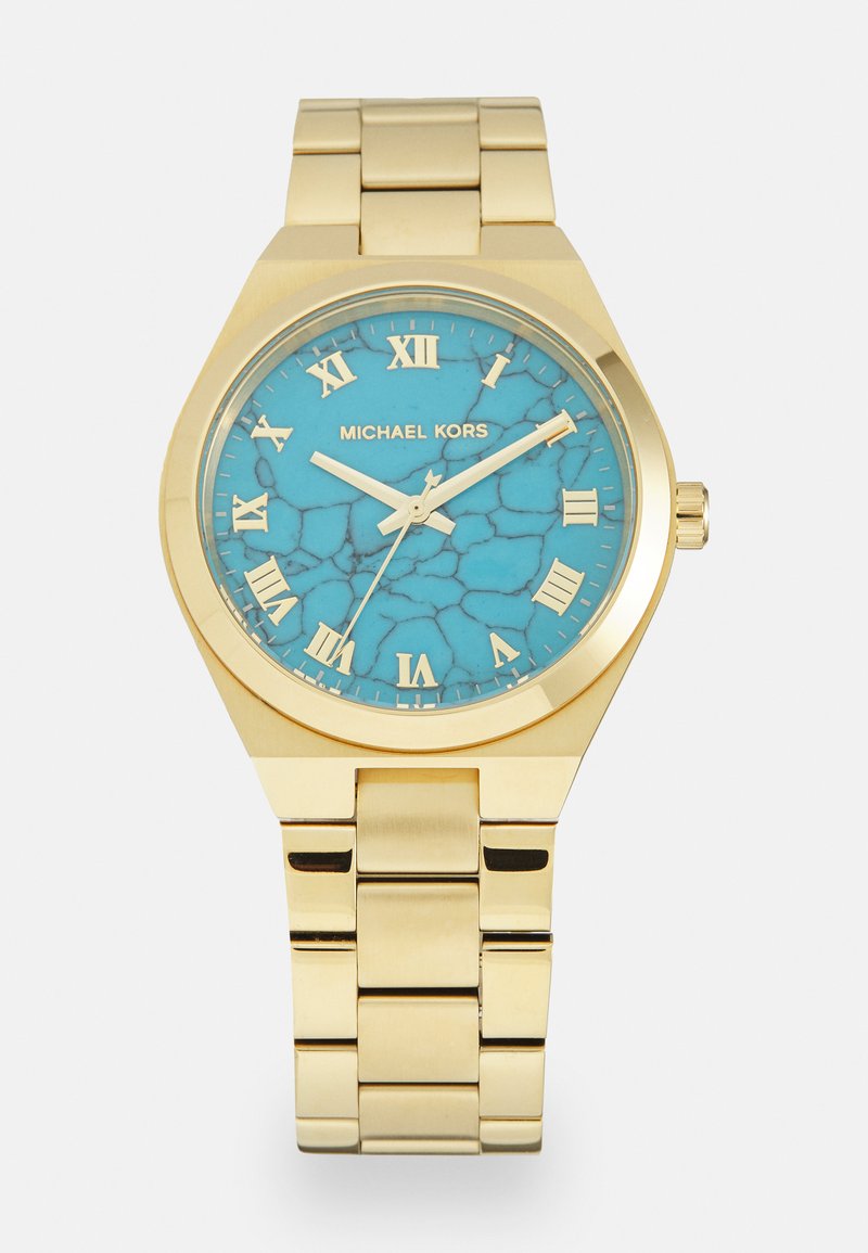 Michael Kors LENNOX WATCH Watch Gold coloured Zalando ie michael-kors-lennox-watch-watch-gold-coloured-zalando-ie
