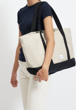 SOULEWAY BEACH - Shopping Bag - beige schwarz