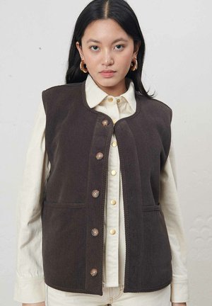 Bodywarmer - chocolat